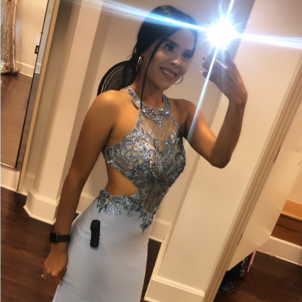 Blue Prom Dress